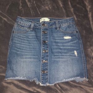 jean skirt